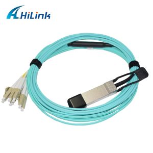Buy cheap 40G QSFP+ To 8xLC AOC 3M Breakout Active Optical Cable For Very Short Distances from wholesalers