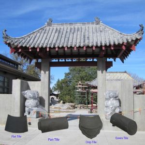 Buy cheap Ancient Japanese Roof Tiles For Old Building from wholesalers