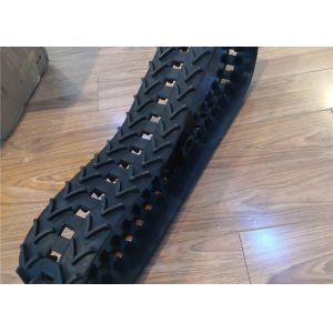 Buy cheap Robot 123mm Width Undercarriage Rubber Crawler Tracks from wholesalers