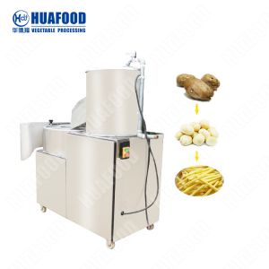 Potato Peeler And Cutting Machine Potato Washing And Peeling Machine