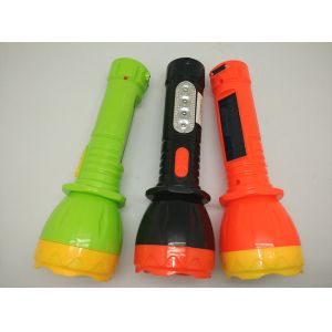 BN-415S Flower Style Solor Power Rechargeable Led Home Torch LED Flashlight