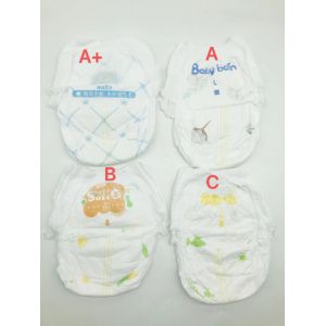 China High Absorbency Disposable Pull Up Baby Diaper C grade on sale