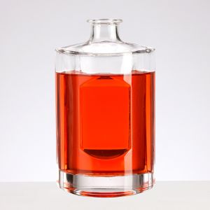 Buy cheap 650ml Crystal Round Decanter Set for Whiskey Glass Bottle Gift Box Vodka Wine product