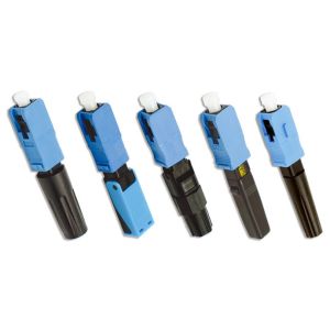 Single Mode Mechanical Field Assembly SC Fast Connector Fiber Optic 50.5mm