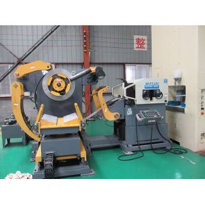 Buy cheap Stainless Steel Trash Can Stamping Shearing Machine / Leveling Feeder from wholesalers