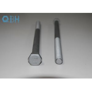 DIN 931 half thread Hexagon head hex bolts with shank class4.8 class 8.8 class
