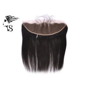 4x13 Swiss Lace Frontal Closure Three Part Silky Straight Unprocessed Human Hair