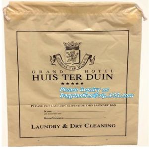 Laundry Dry Cleaning Bag Customized Printing, Hotel Laundry, PLA Biodegradable