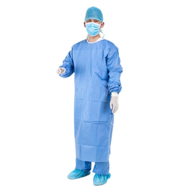 Quality Anti Static Operation Protective Isolation Disposable Surgical Gown for sale