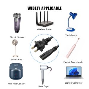 Buy cheap HENG-WELL Customized 2 Pin Power Cord CCC Certificated AC Cable with C7 Plug for Home Appliance and Instrumentation from wholesalers