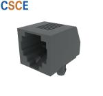 90 Degree Flat Pin RJ11 Modular Jack