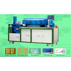 China 2FF Mini SIM card and half card punching machine, 1 chip and two chip cards punching solution on sale China 2FF Mini SIM card and half card punching machine, 1 chip and two chip cards punching solution on sale