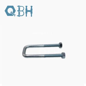 Buy cheap Square Card Right Angle Galvanized U Bolt M6 - M10 from wholesalers