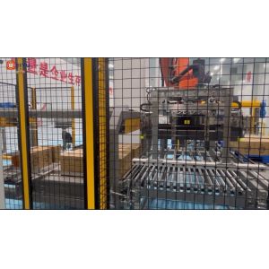 Buy cheap Pneumatic Robot Case Beverage Palletizer Machine Programmable Customized from wholesalers