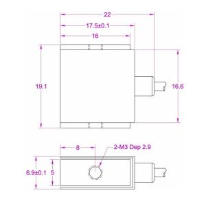 Buy cheap Miniature tension load cell 1kg micro tension force sensor 10N S-beam load cell from wholesalers