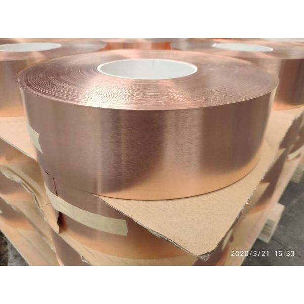 Buy cheap 0.105mm 3oz Copper Foil Tape Emi Shielding Conductive Electrolytic from wholesalers