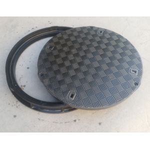 Buy cheap 600mm Diameter Recyclable Composite Manhole Lids Environmentally Friendly from wholesalers
