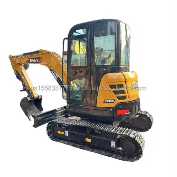 3.8TON Operating Weight SANY SY35U Used Excavator with Excellent Condition and