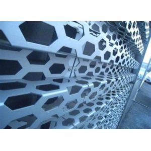 Buy cheap 1.0mm Thick Galvanized Perforated Metal Sheet Customized Hole Shape Decoration from wholesalers