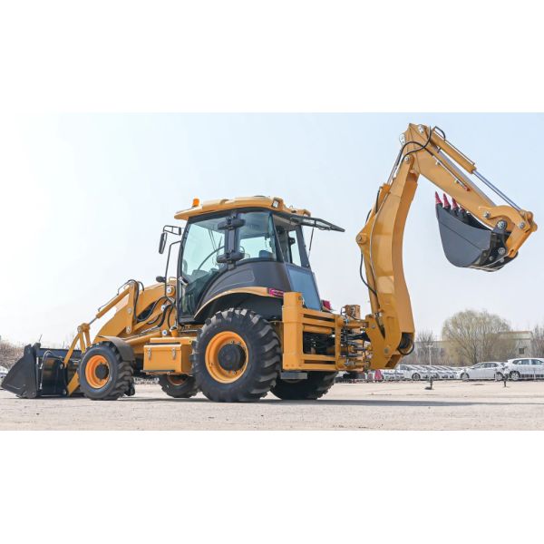 WZ40-30 Mini Backhoe Loader Hydraulic 4x4 3 Ton With Multifunction Bucket