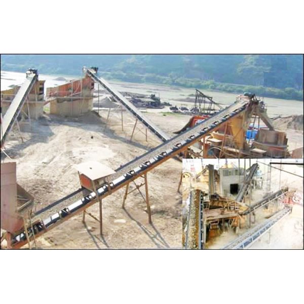 Quality 500mm 650mm Conveyor Belt In Mining Industry 30M Length for sale