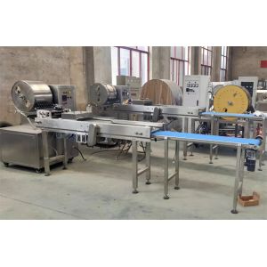 Buy cheap automatic spring roll wrapper machine, samosa wrapper making machine, crepes product