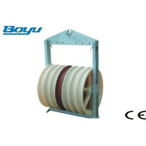 Buy cheap Big Diameter Transmission Line Stringing Tools Stringing Galvanized Pulley product