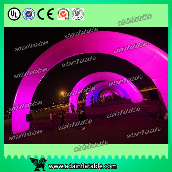 Quality White Inflatable Arch With LED Light , Event Inflatable Archway for sale