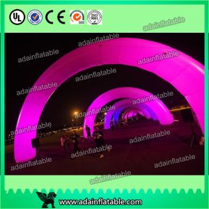 Buy cheap White Inflatable Arch With LED Light , Event Inflatable Archway from wholesalers