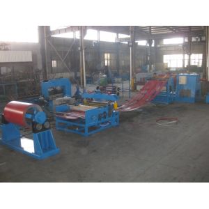 12mm 10 Strips Coil Slitting Machine With PLC Control Box