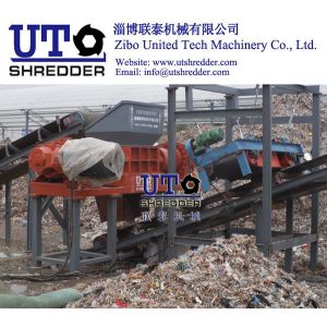 Buy cheap high quality double shaft shredder/ shred ragger wire from pulping process in pulp and paper factory/ plastic recycling from wholesalers