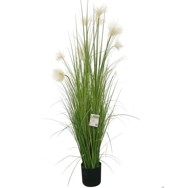 Quality High Imitation Handmade Potted Artificial Onion Grass 145cm Height for sale
