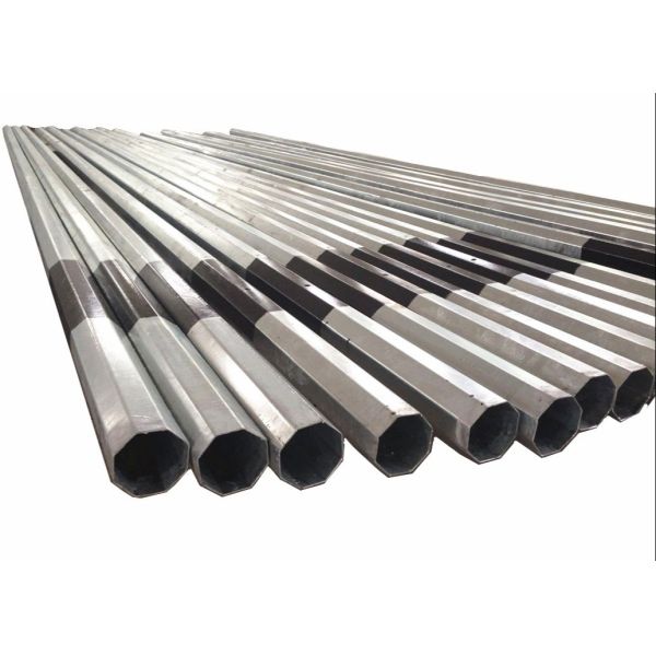 Buy cheap 25FT High Octagonal Shape Hot Dip Galvanized Metal Utility Pole Long Service Life from wholesalers