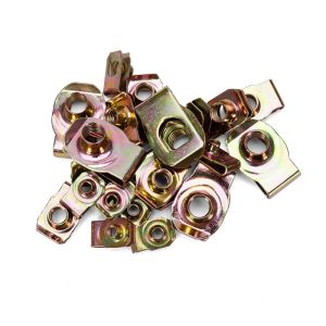 Buy cheap Measurement system Metric Custom Stainless Steel Q312 Type B M4 M5 M6 M8 U Spring Clip Nut for Leaf Plate Spring Nut from wholesalers