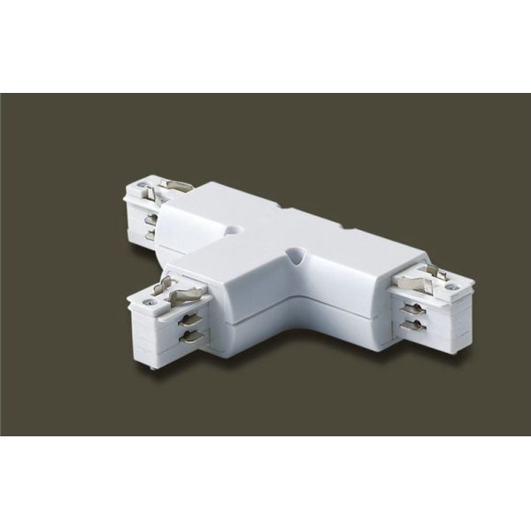 Buy cheap “T” CONNECTOR FOR 3 PHASE TRACK LIGHT SYSTEM FOR SPOTLIGHTS USE FOR DISPLAY LIGHTING from wholesalers
