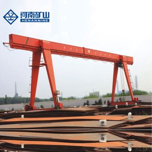 Steady Performance Single Girder Gantry Crane Weld Beam Structure For Factory