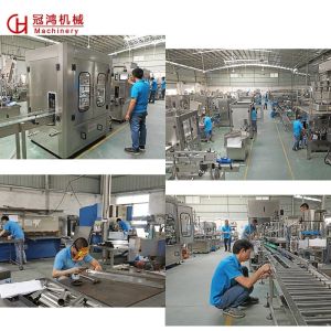 Automatic Multi-Heads Wine Washing Negative Pressure Filling Capping Labeling