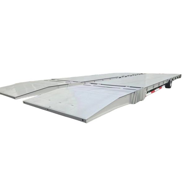 Buy cheap 120t 10 Axles Detachable Low Bed Semi Trailer For Transporting Excavator from wholesalers