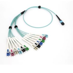 Buy cheap G657A1 PVC LSZH MPO MTP Harness Cable Low Insertion Loss from wholesalers