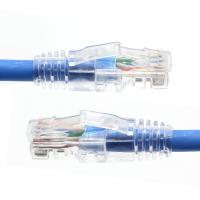 China UTP CAT6 8p8c Network Patch Cord Full Copper Unshielded 24awg 26awg for sale