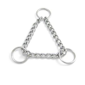 Buy cheap Stainless Steel 304 Triangle Choke Chain round ring and D-ring style With Polishing Surface from wholesalers