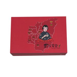 Buy cheap Rigid UV coating Red Packaging Boxes With Matt Lamination from wholesalers