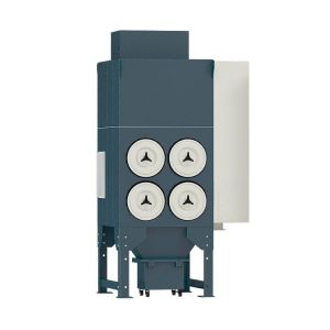 5500W Laser Dust Fume Extractor 3000 M3/H With 4 Cylinder Self Cleaning System