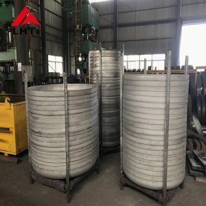 Buy cheap Pressure Vessel GR12 Titanium Hemispherical Dish End OD 300mm from wholesalers