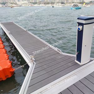 Marina Aluminium Floating Dock Aluminum Gangway Dock Customized