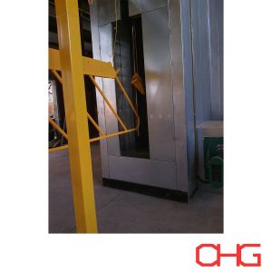 PLC Control Electrostatic Powder Coating System Automatic Hardware Spraying