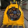 Buy cheap Rotary Screening Bucket Excavator Attachments Hydraulic Drum Screening Hopper Rotating Screening Bucket from wholesalers