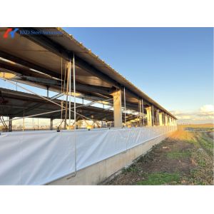 Buy cheap Easy Build Piggery Shed Construction Steel Structure Cow House Construction from wholesalers