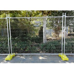 Buy cheap Electric Galvanized W2.4m Temp Construction Fence from wholesalers
