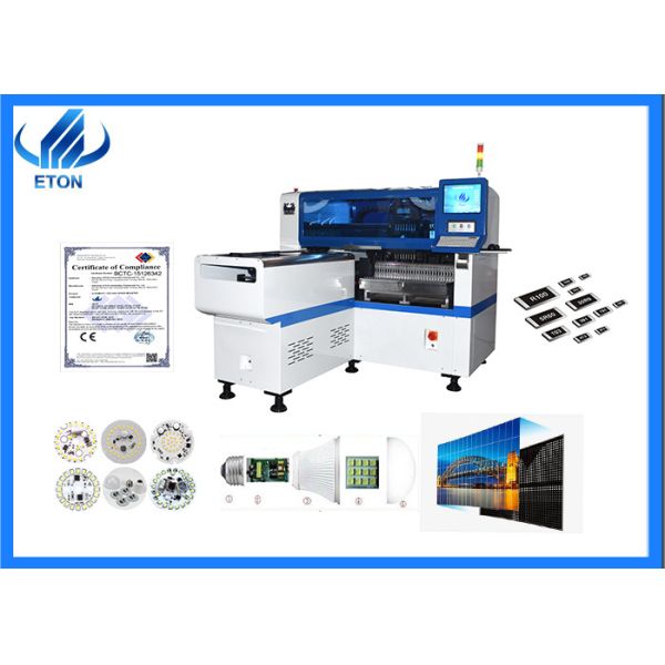 China Multi Functional Led Chip Smd Mounting Machine , SMT Pick And Place Machine HT-E6T 8 Heads on sale China Multi Functional Led Chip Smd Mounting Machine , SMT Pick And Place Machine HT-E6T 8 Heads on sale